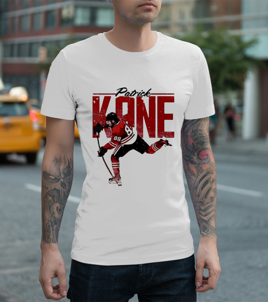 Patrick Kane 88 Chicago Blackhawks Hockey Player T-Shirt