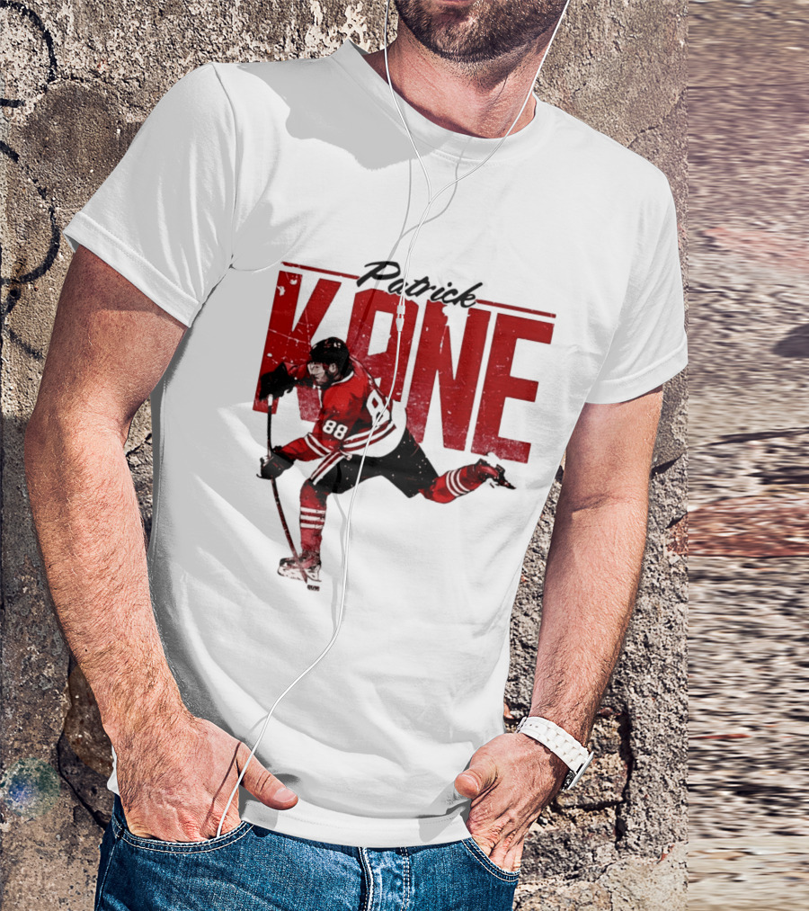Patrick Kane 88 Chicago Blackhawks Hockey Player T-Shirt