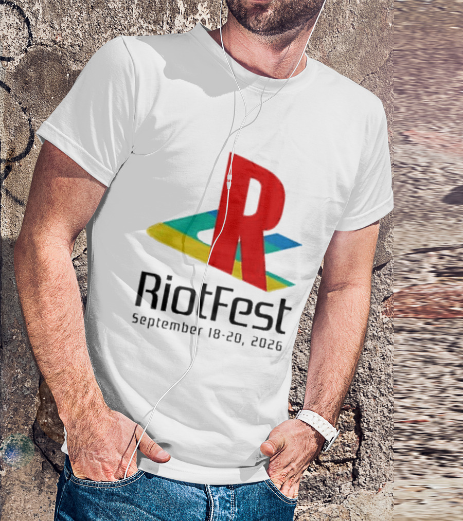 Riot Fest 2026 September 18 20 Colorful R T-Shirt