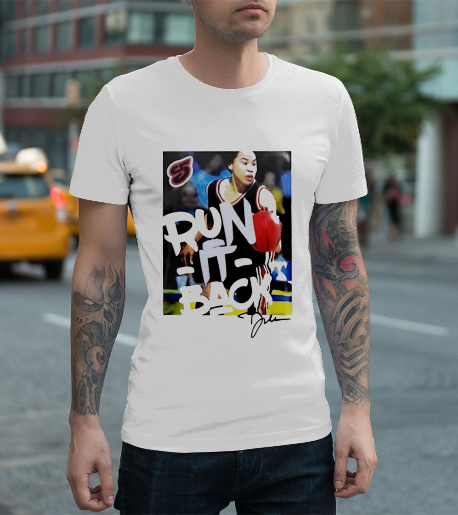 South Carolina Gamecocks Basketball Run It Back Athlete Dribbling T-Shirt