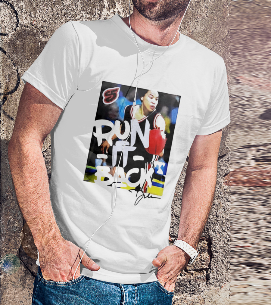 South Carolina Gamecocks Basketball Run It Back Athlete Dribbling T-Shirt