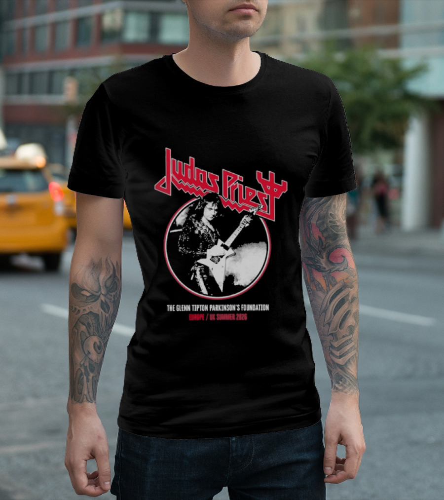 Judas Priest 2026 Faithkeepers European UK Summer Tour Glenn Tipton Foundation 2026 Events T-Shirt