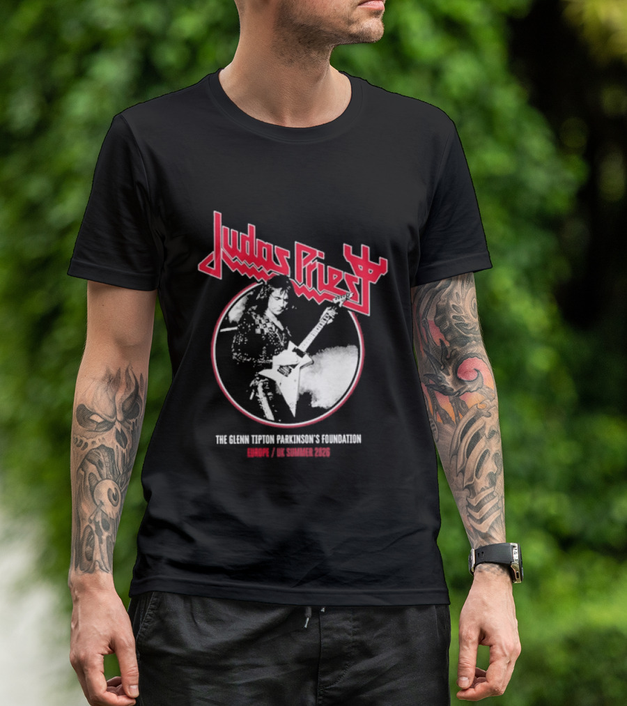 Judas Priest 2026 Faithkeepers European UK Summer Tour Glenn Tipton Foundation 2026 Events T-Shirt