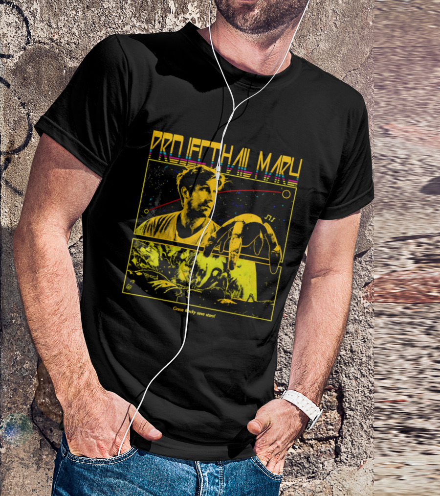 Project Hail Mary Rocky Grace Save The Stars T-Shirt