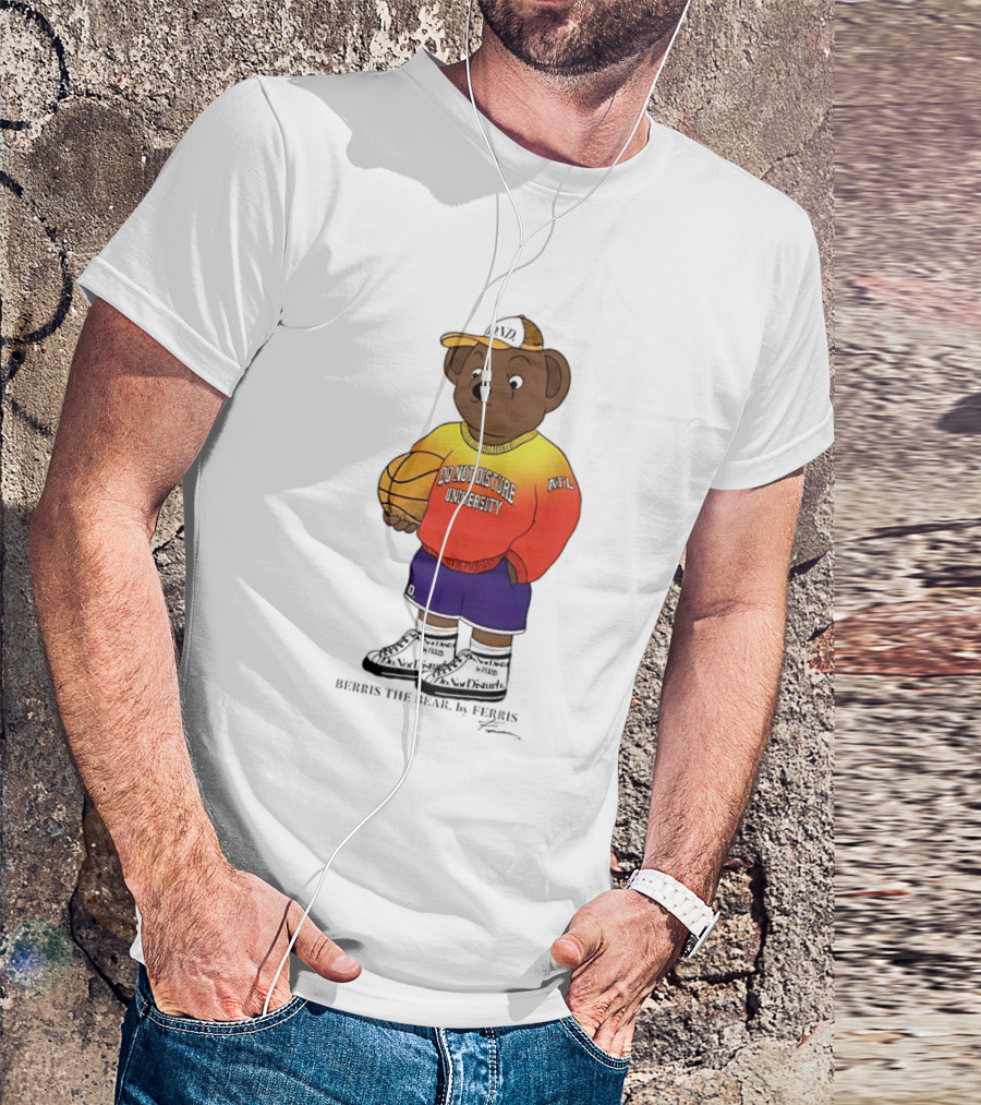Berris The Bear Basketball Do Not Disturb University Giannis Antetokounmpo T-Shirt