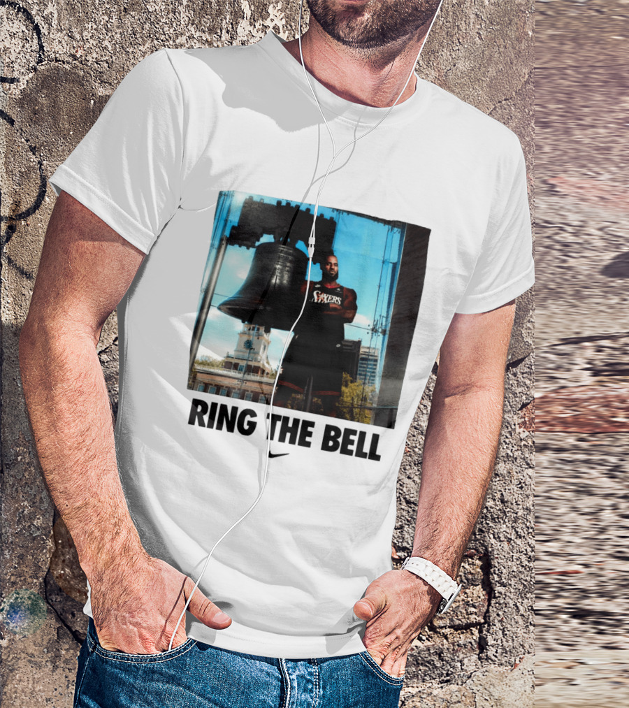 LeBron James Sixers Liberty Bell Ring The Bell T-Shirt