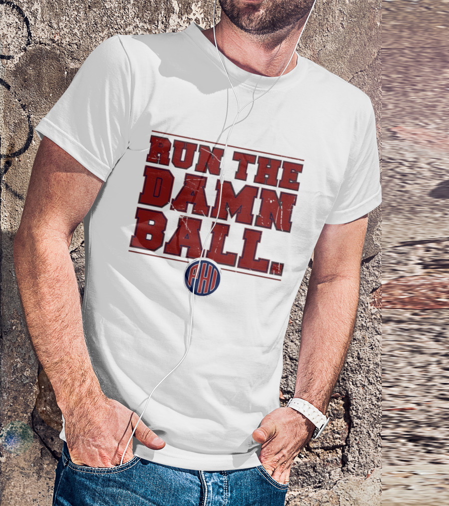Philadelphia Phillies MLB 2026 Run The Damn Ball T-Shirt