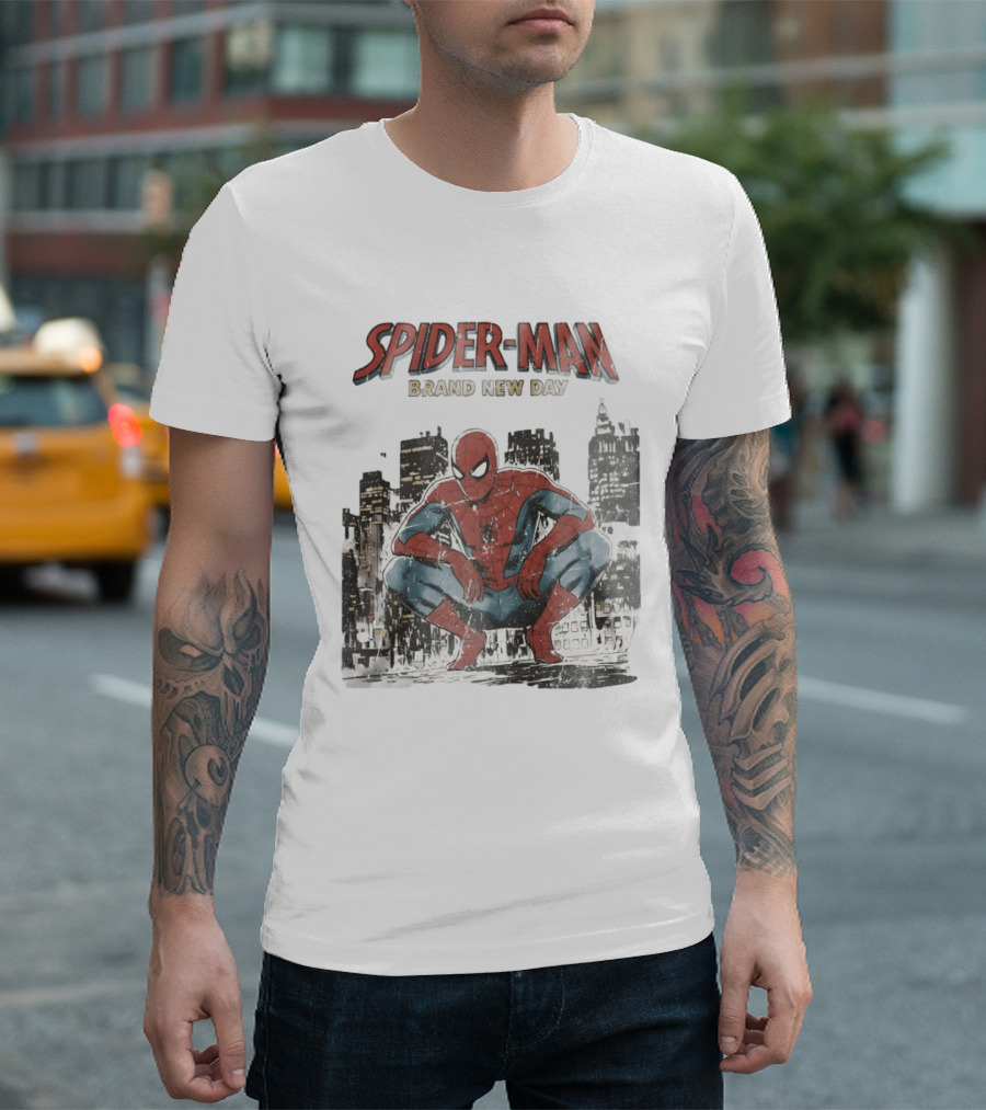Spider Man Brand New Day Marvel Superhero Comic 2026 T-Shirt