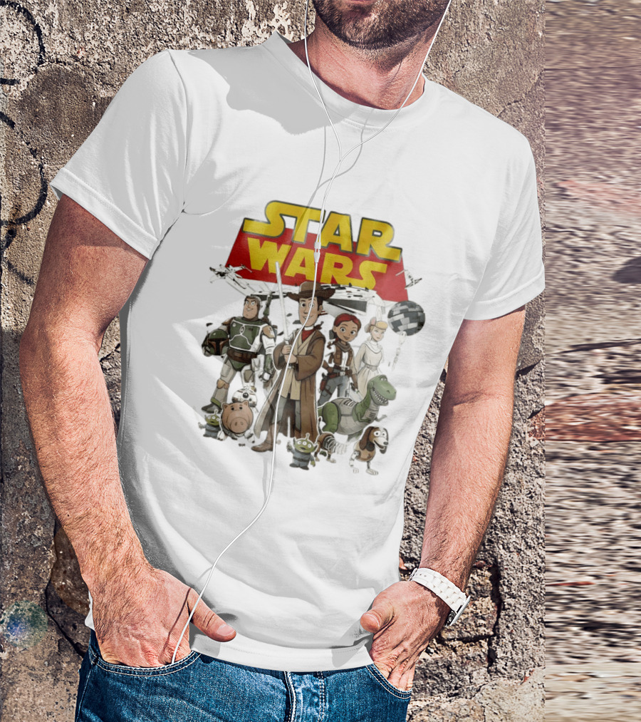 Star Wars Toy Story Mashup Disneyland Family Trip 2026 T-Shirt