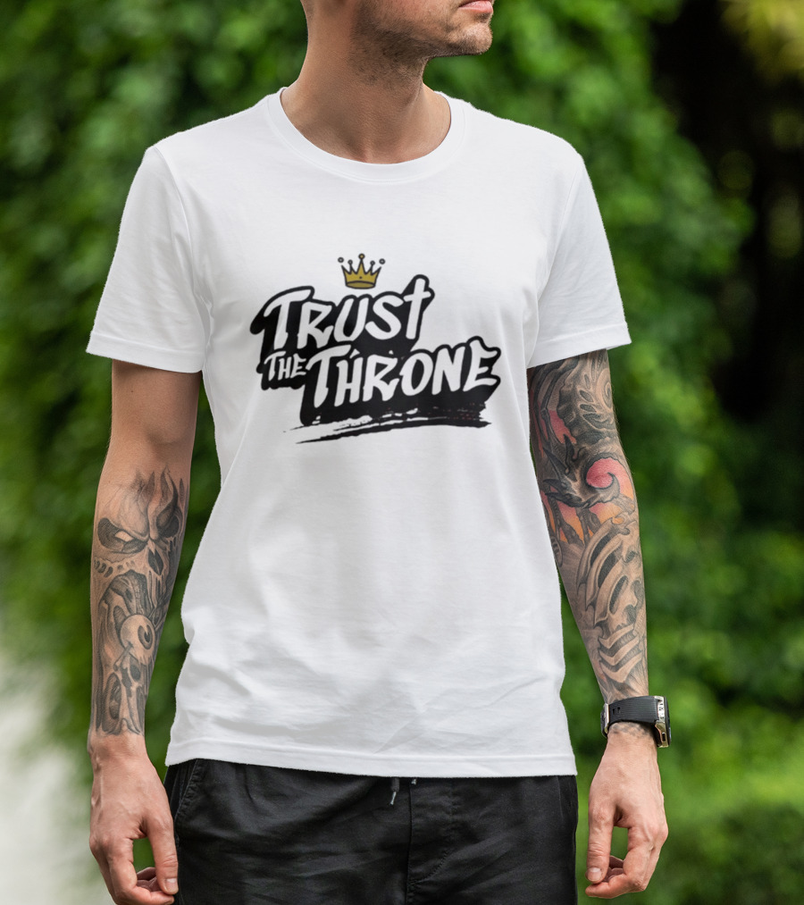 Trust The Throne Philadelphia Sixers LeBron T-Shirt