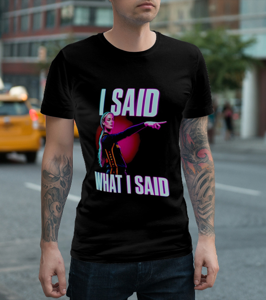 Sophie Cunningham I Said What I Said Pointing Indiana Fever WNBA Basketball T-Shirt