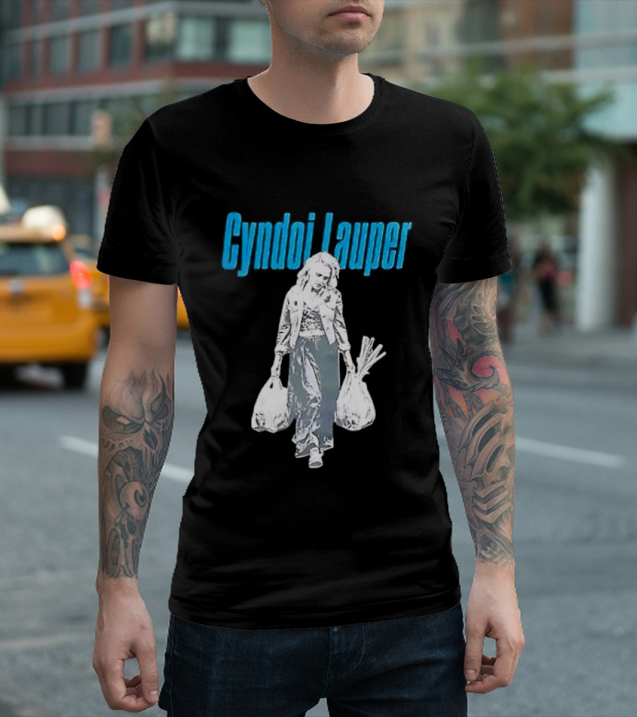Cyndi Lauper Grocery Shopping T-Shirt