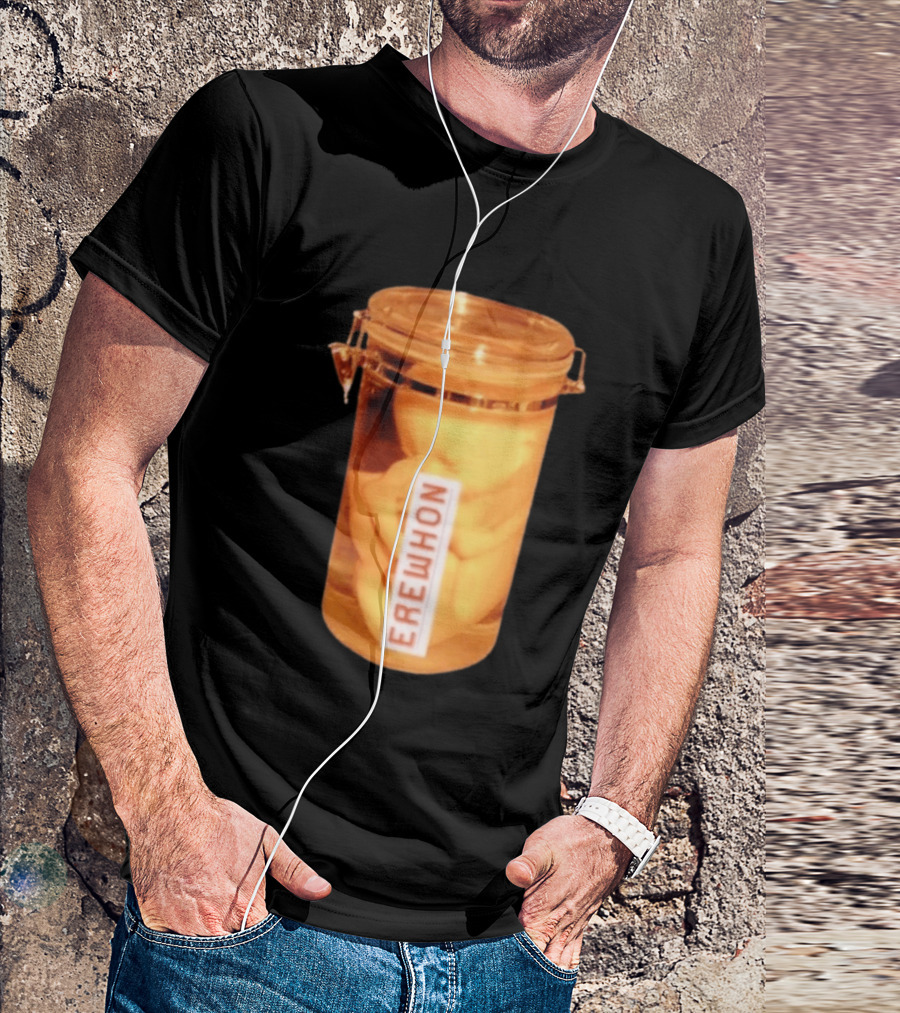 Erewhon Baby Jar Conceptual Artwork In Glass Container T-Shirt