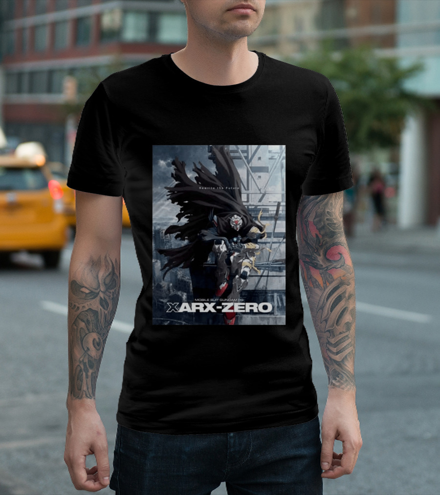 Rewrite The Future Mobile Suit Gundam RG Xarx Zero New Series T-Shirt