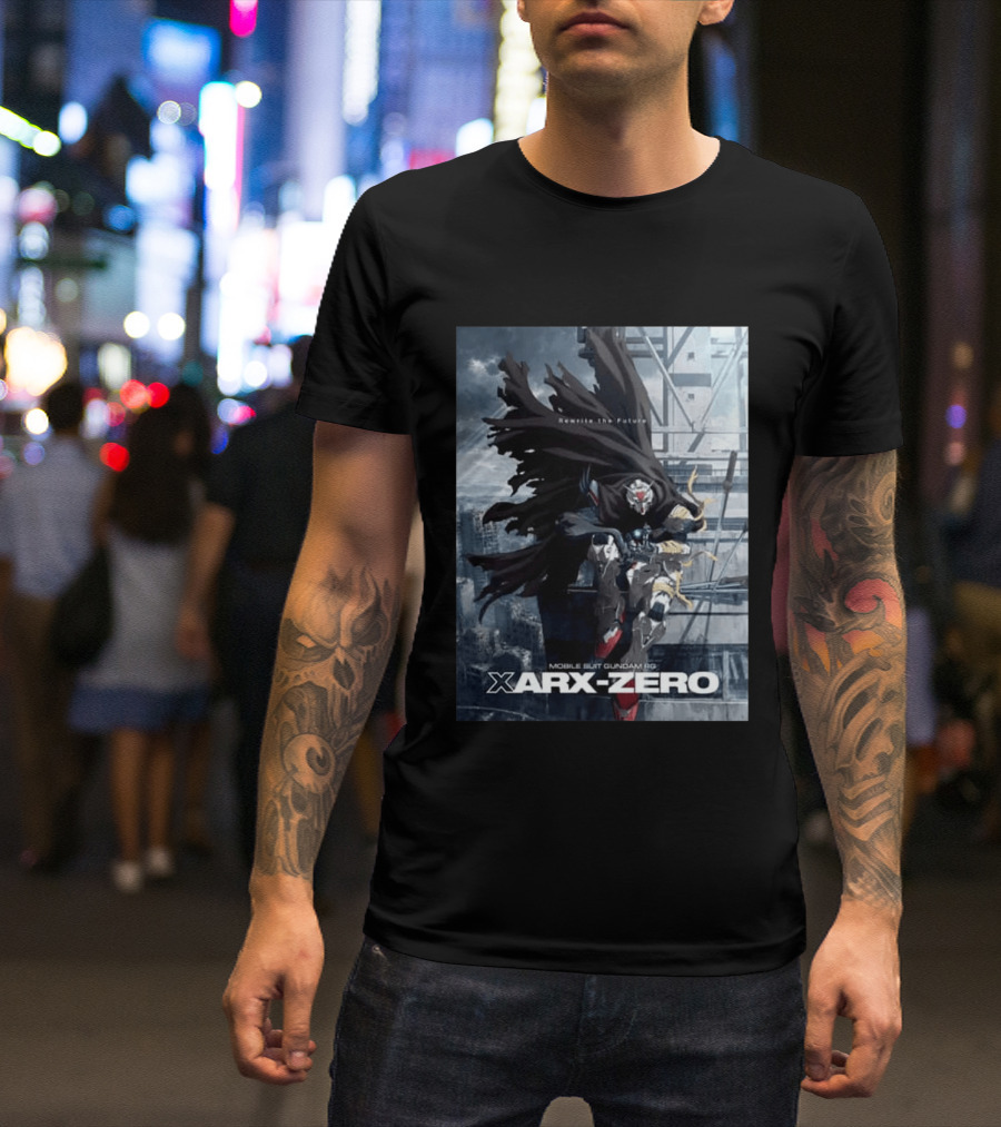 Rewrite The Future Mobile Suit Gundam RG Xarx Zero New Series T-Shirt
