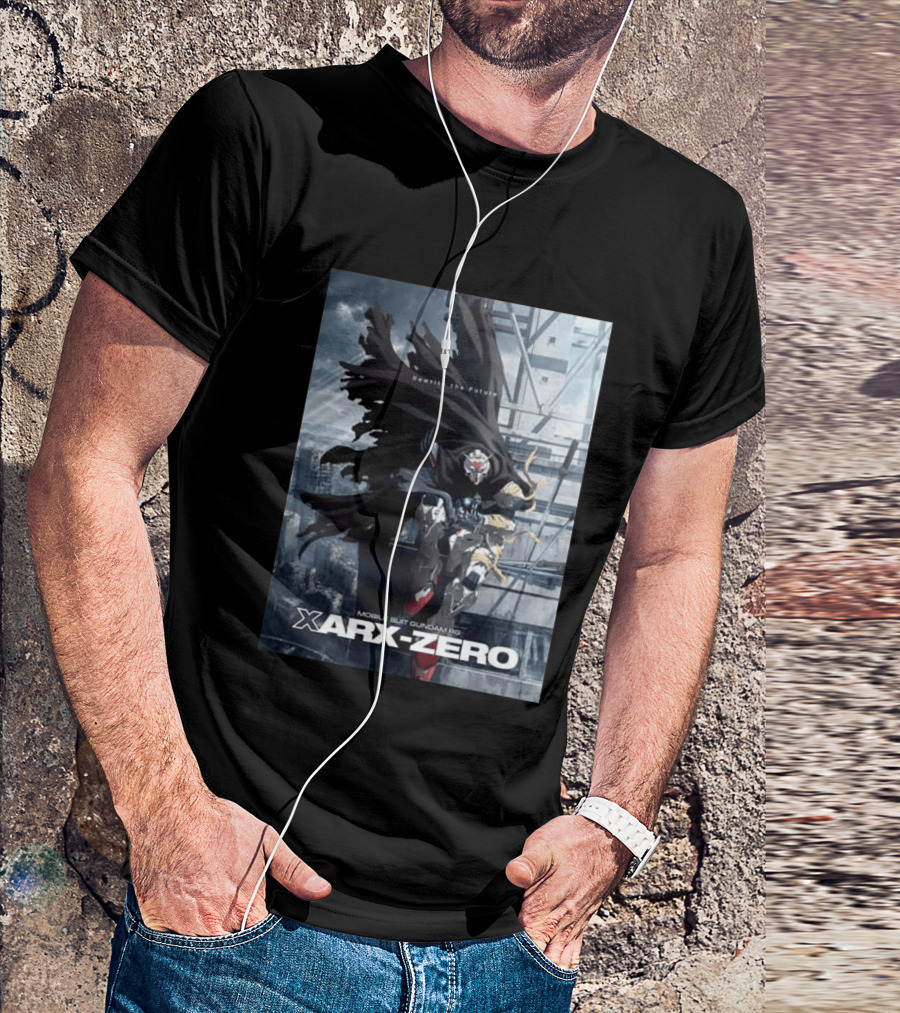 Rewrite The Future Mobile Suit Gundam RG Xarx Zero New Series T-Shirt