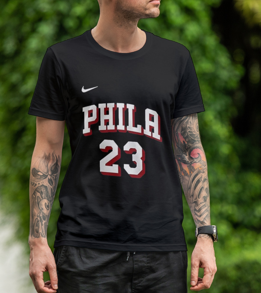 Nike PHILA 23 LeBron James Philadelphia 76ers Youth T-Shirt