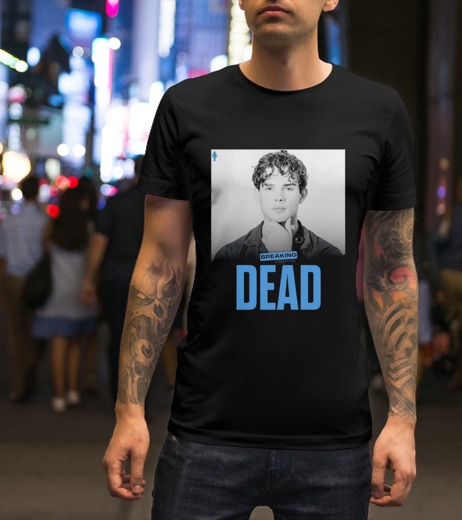 Breaking Dead Man Hand On Chin T-Shirt