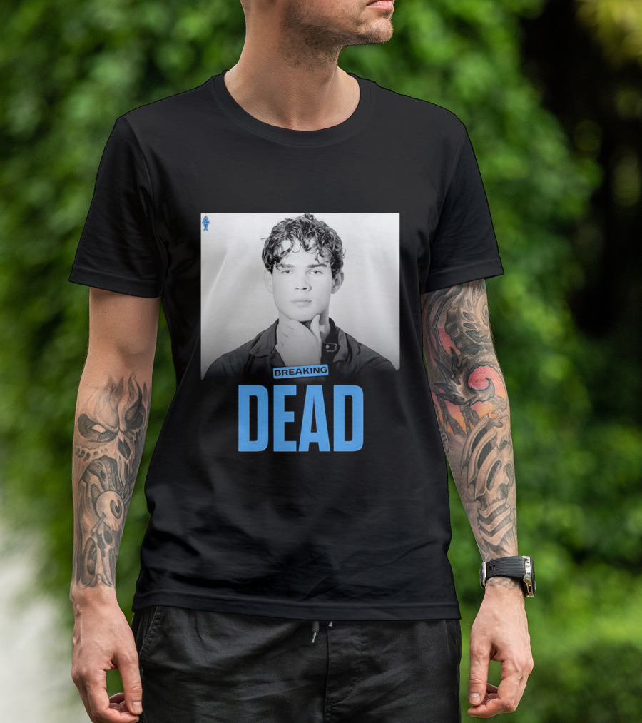 Breaking Dead Man Hand On Chin T-Shirt