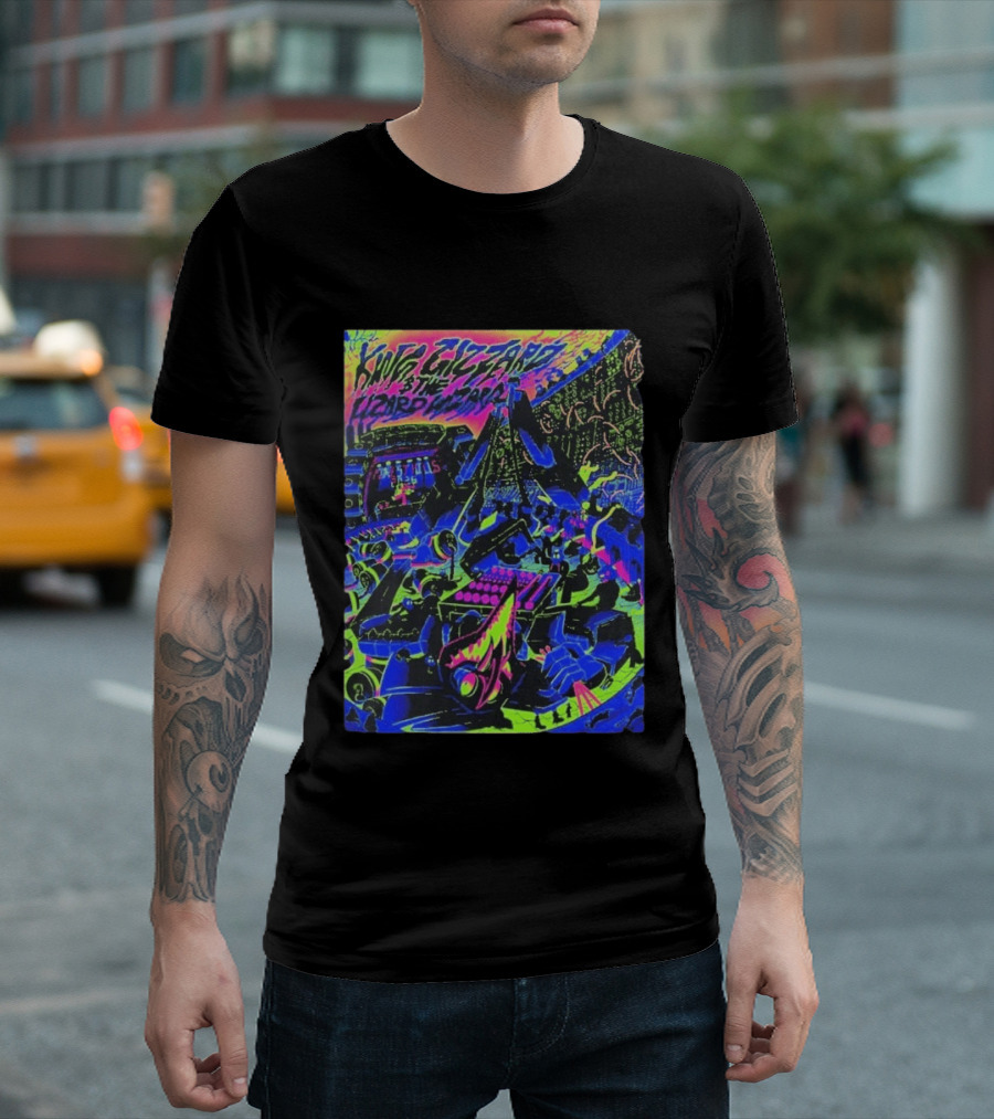 King Gizzard And The Lizard Wizard Live At Forest Hills Stadium August 20 2026 T-Shirt