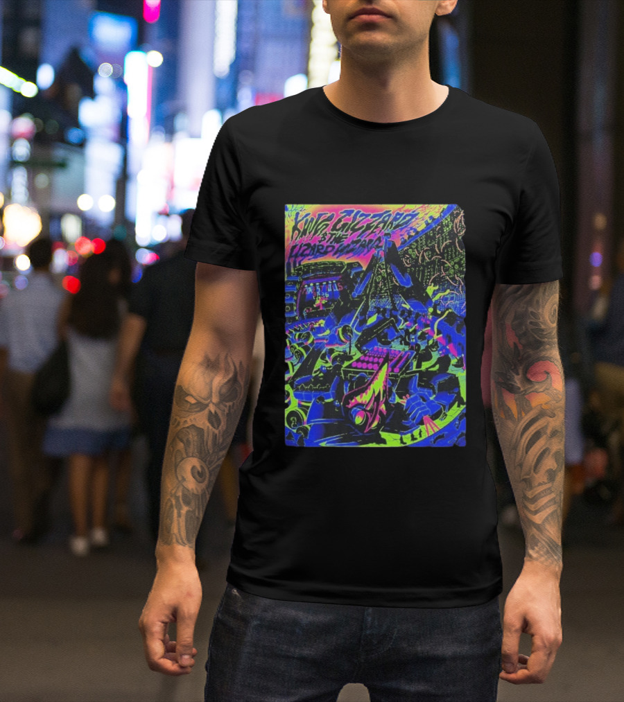 King Gizzard And The Lizard Wizard Live At Forest Hills Stadium August 20 2026 T-Shirt