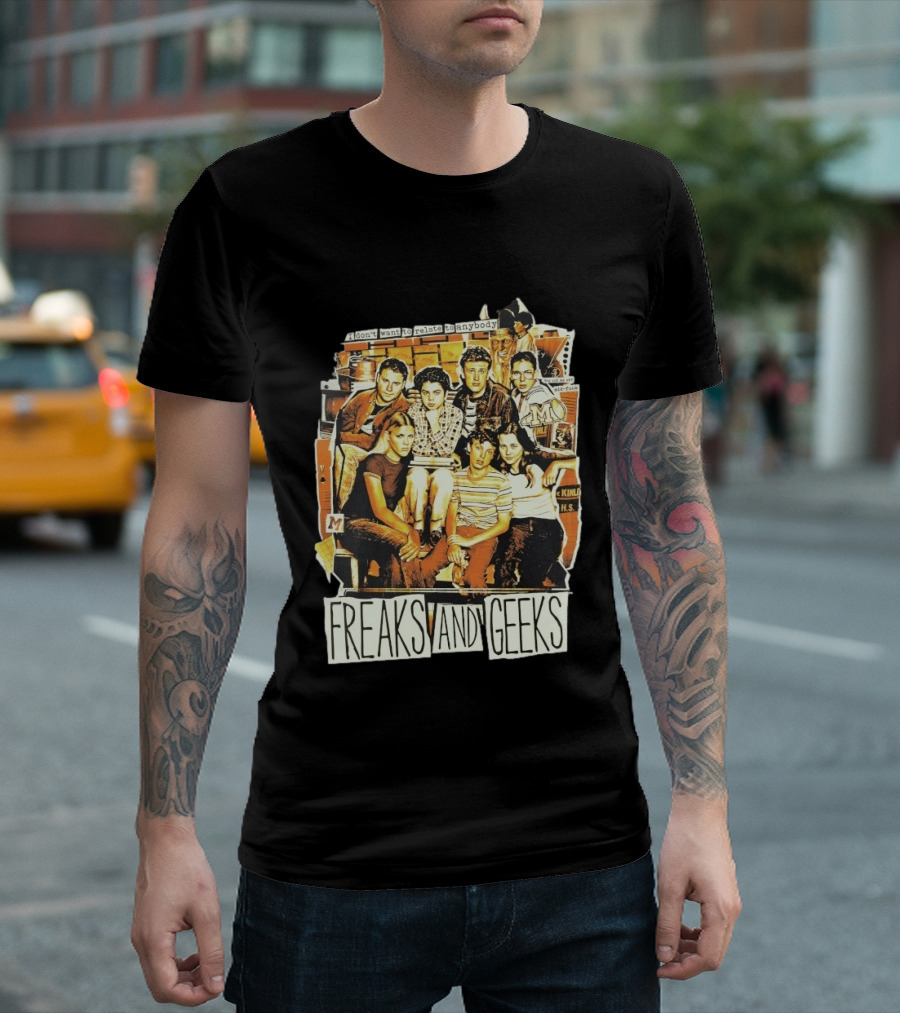 Freaks And Geeks I Don't Want To Relate To Anybody Mid Funk High School Group T-Shirt