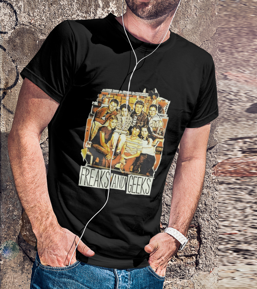 Freaks And Geeks I Don't Want To Relate To Anybody Mid Funk High School Group T-Shirt