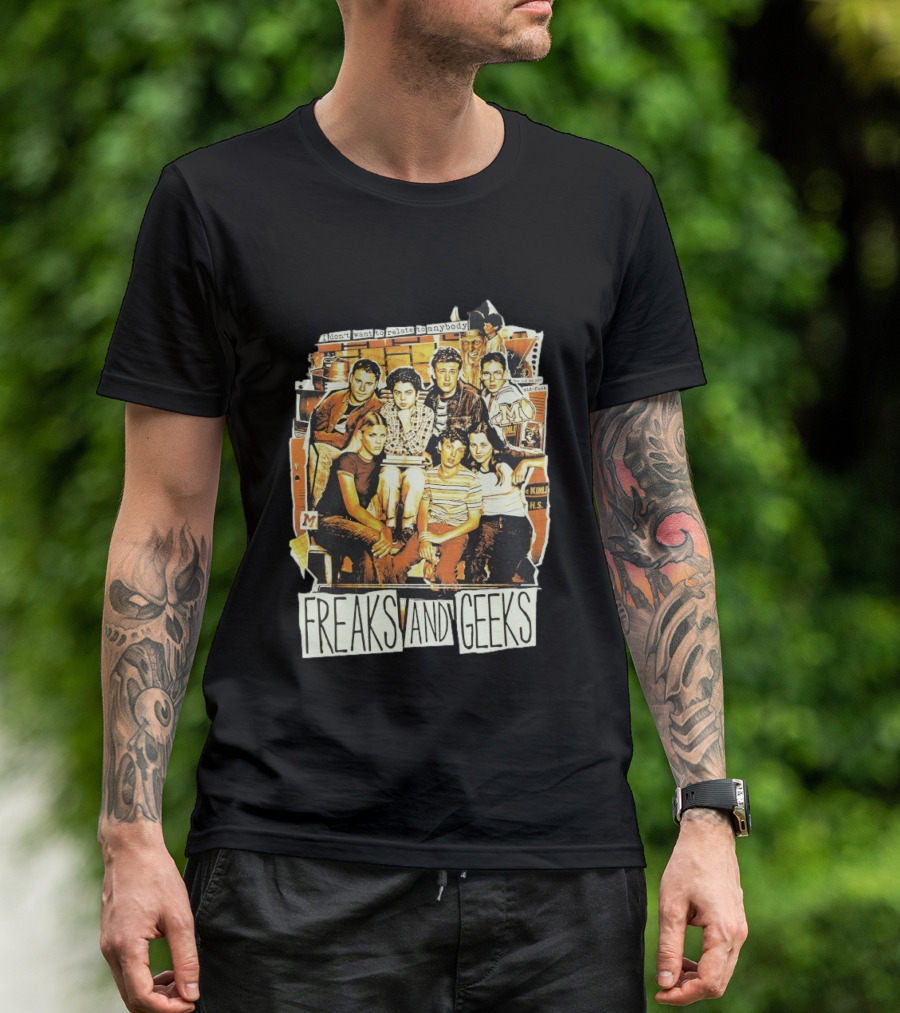 Freaks And Geeks I Don't Want To Relate To Anybody Mid Funk High School Group T-Shirt