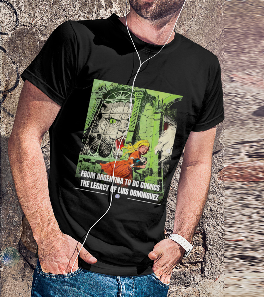 From Argentina To DC Comics The Legacy Of Luis Dominguez Vintage Comic T-Shirt