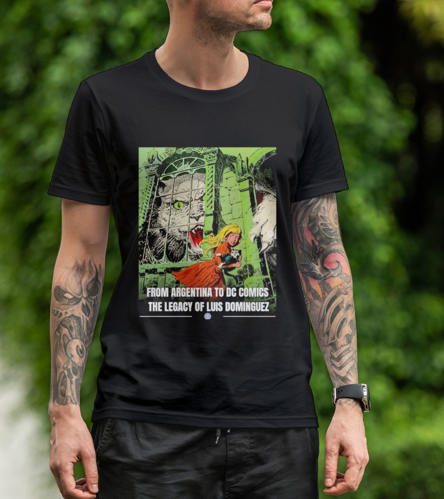 From Argentina To DC Comics The Legacy Of Luis Dominguez Vintage Comic T-Shirt