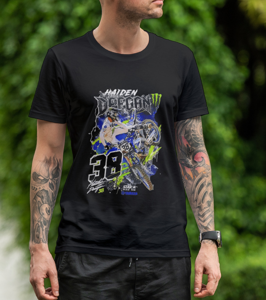 Haiden Deegan 38 Star Racing Yamaha Monster Energy Moto Cross T-Shirt