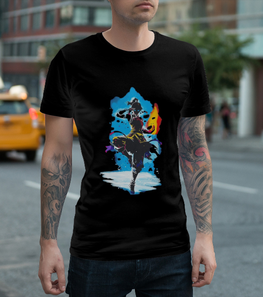 I'm The Avatar Legend Of Korra Elements Flare T-Shirt