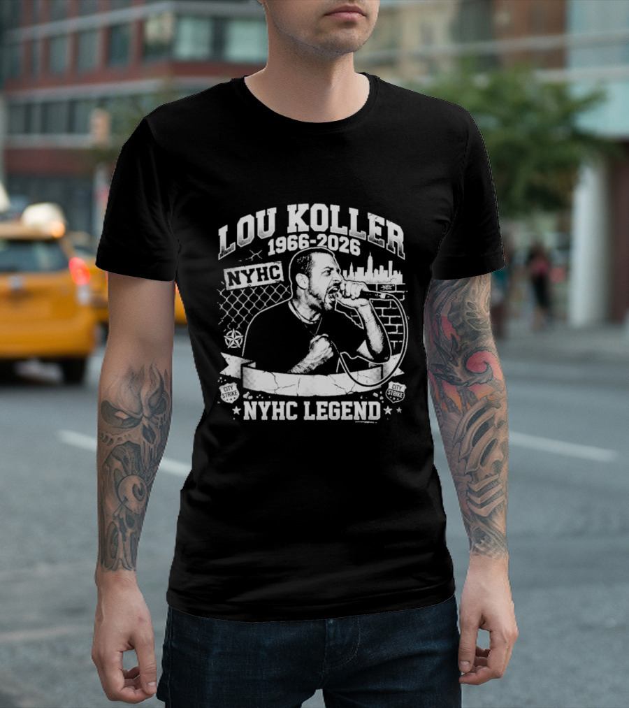 Lou Koller 1966 2026 NYHC Legend NYHC T-Shirt