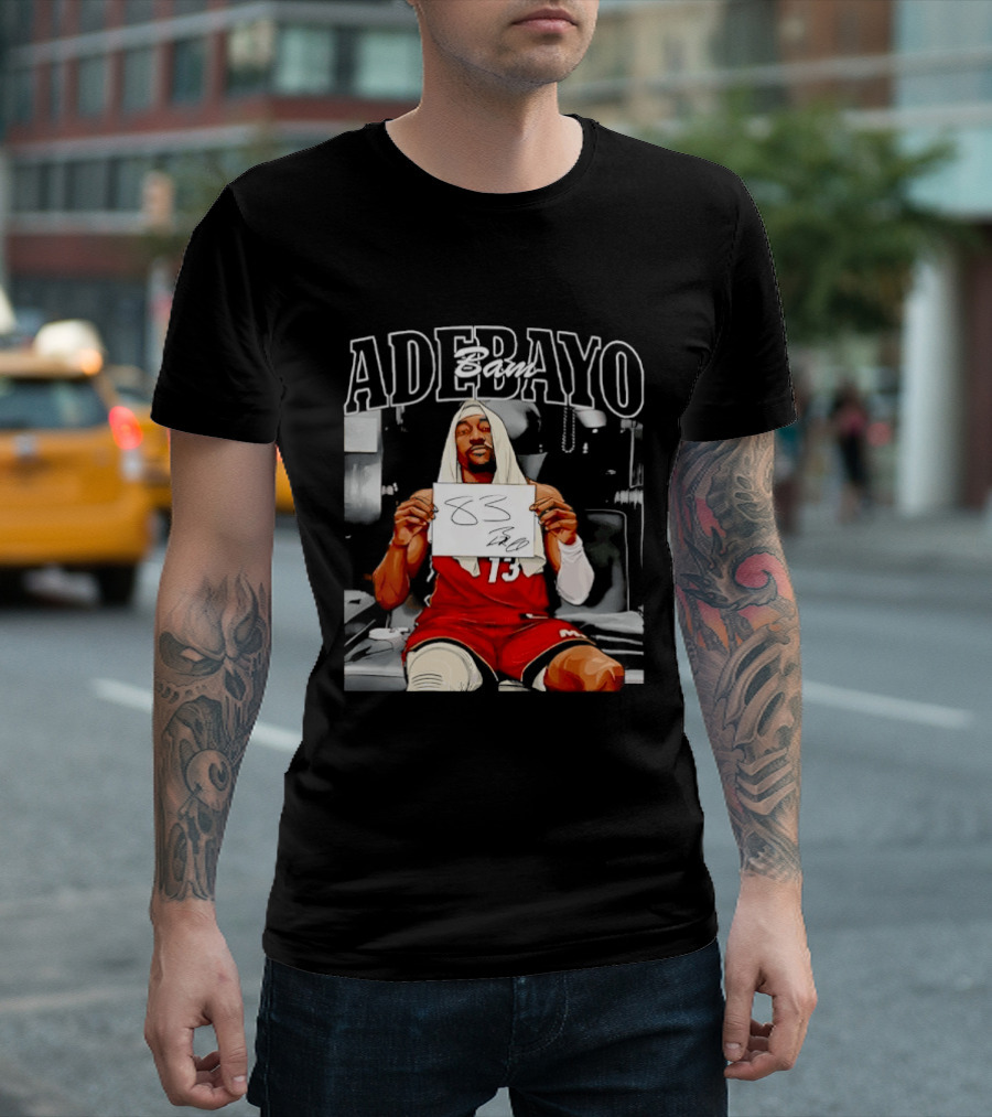 Miami Heat Bam Adebayo Number 13 83 Points T-Shirt