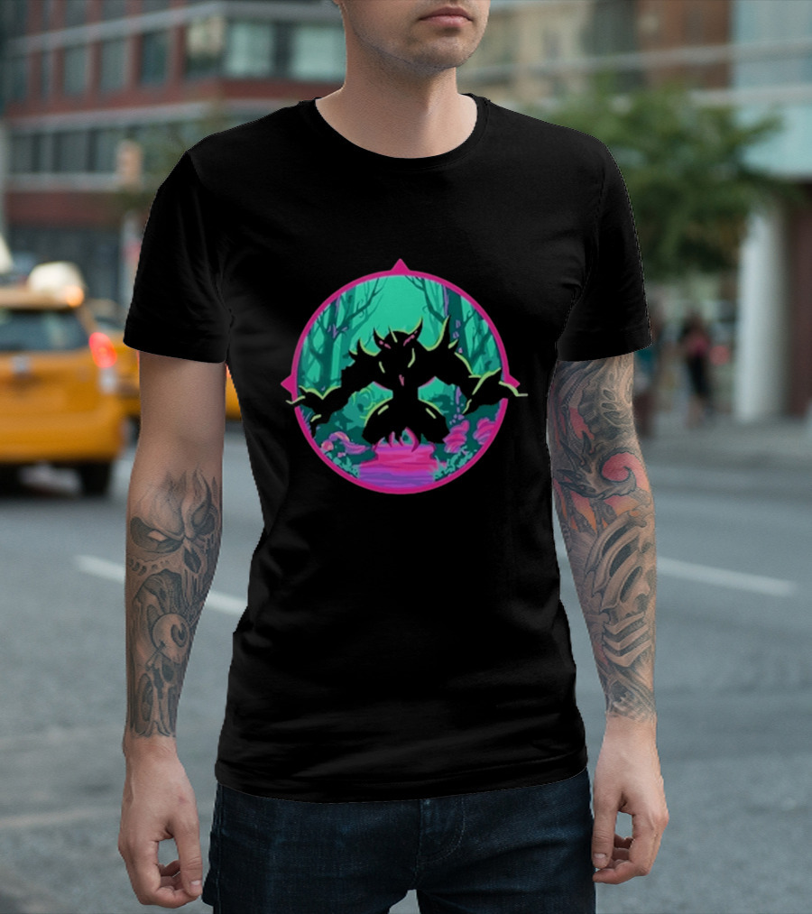 Pokemon Go Wild Area Grimmsnarl Forest T-Shirt