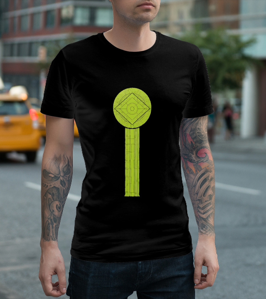 Robert Downey Jr Mystic Eye Key Circle And Lines T-Shirt