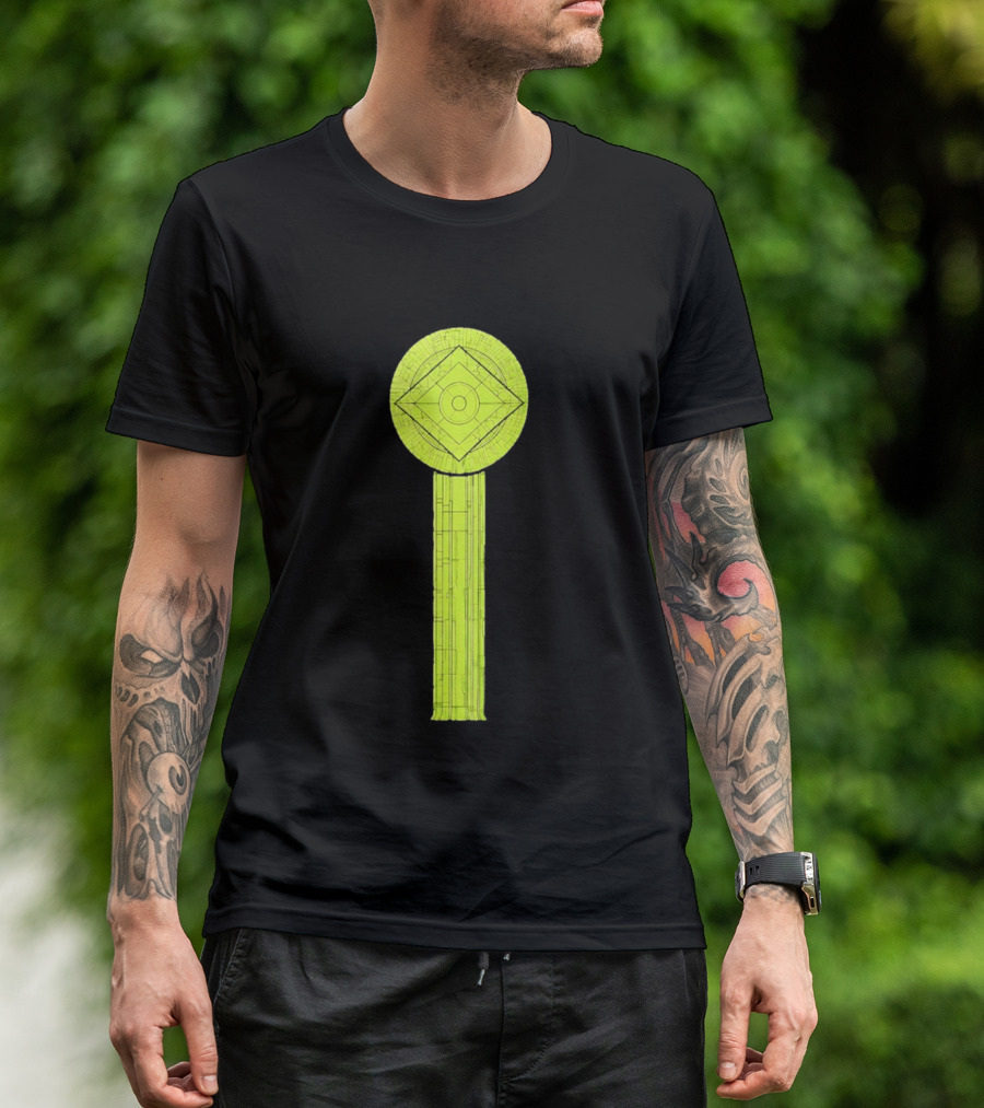 Robert Downey Jr Mystic Eye Key Circle And Lines T-Shirt