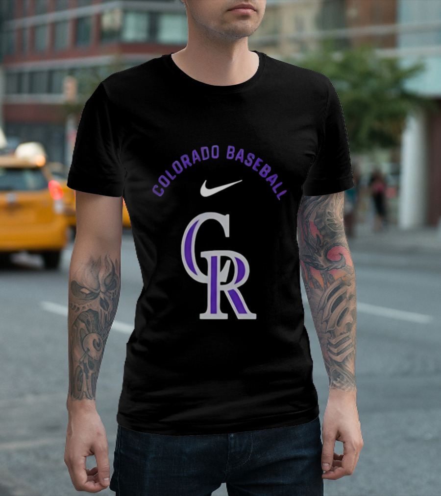Tomoyuki Sugano Colorado Rockies Nike Colorado Baseball Pregame T-Shirt