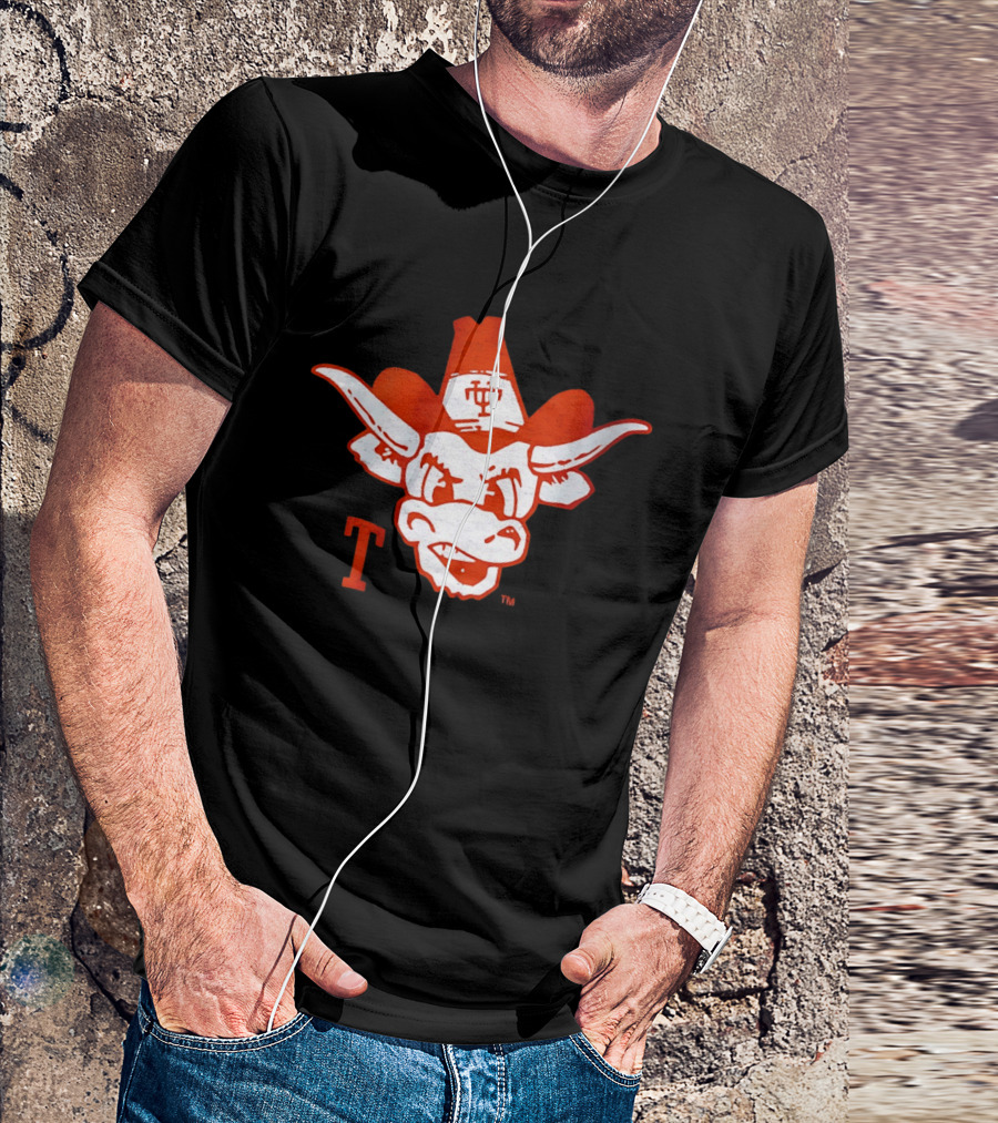Texas Longhorns Big Bevo Face UT 2026 T-Shirt