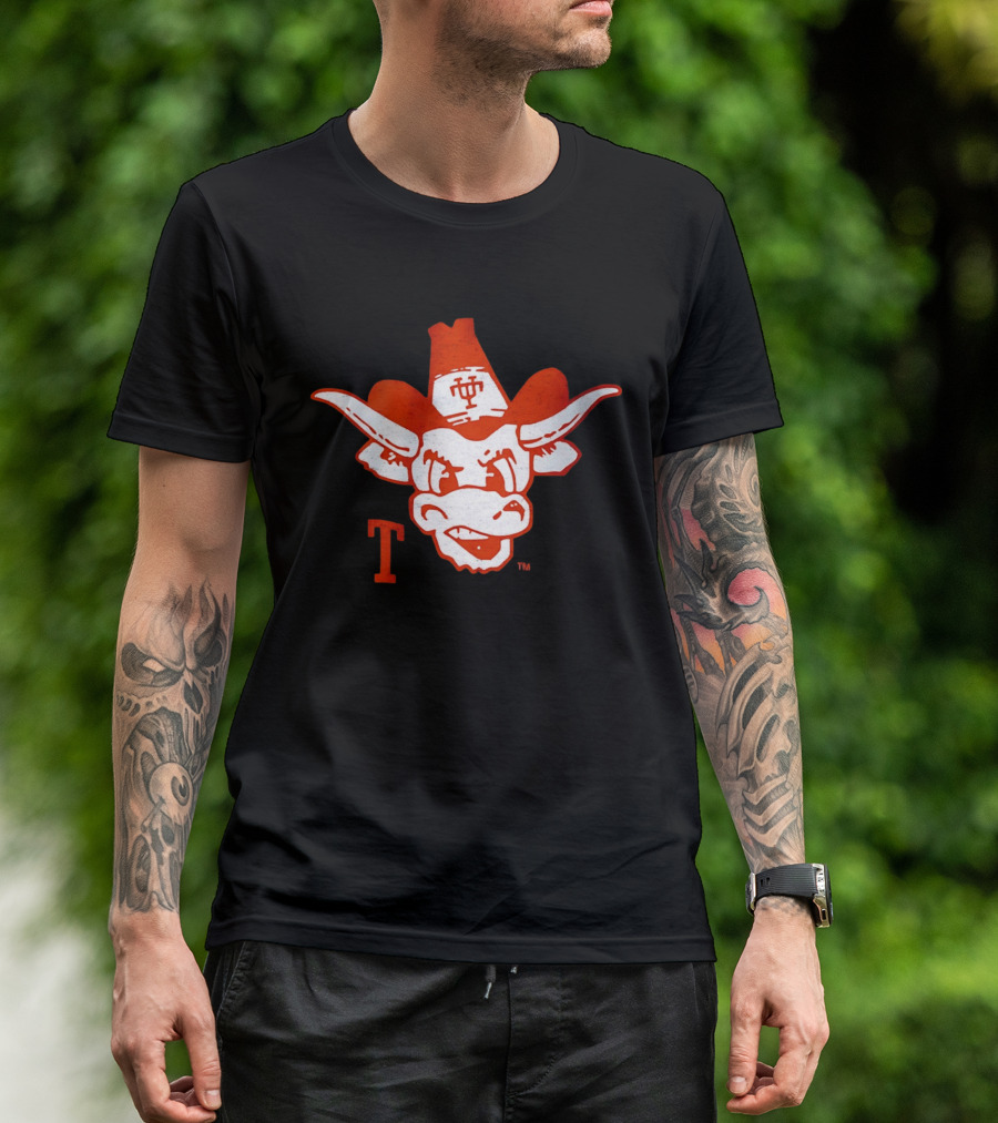 Texas Longhorns Big Bevo Face UT 2026 T-Shirt