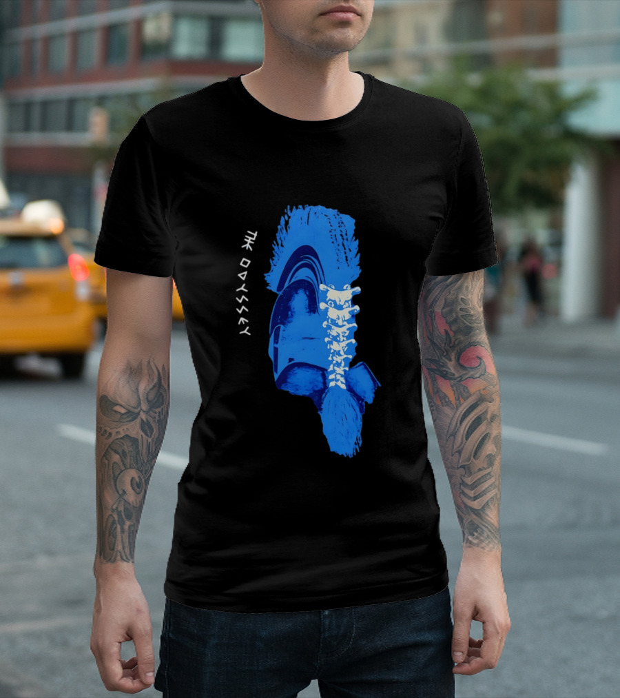 The Odyssey Greek Spartan Corinthian Helmet T-Shirt