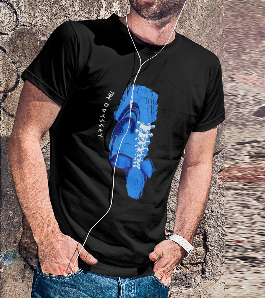 The Odyssey Greek Spartan Corinthian Helmet T-Shirt
