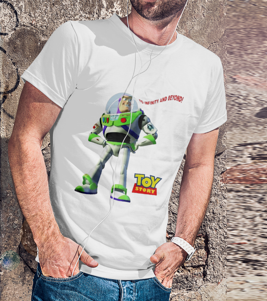 Buzz Lightyear To Infinity And Beyond Toy Story Pixar T-Shirt