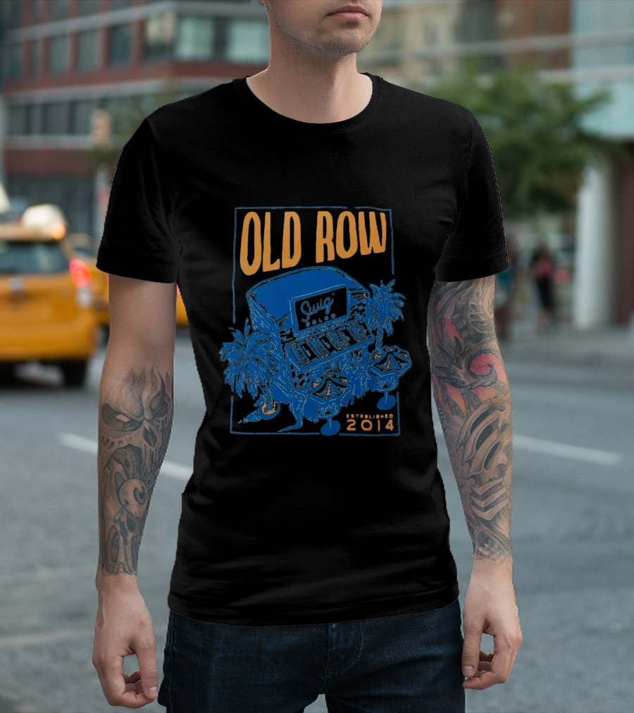 Old Row Swig Tiki Bar Est 2014 T-Shirt