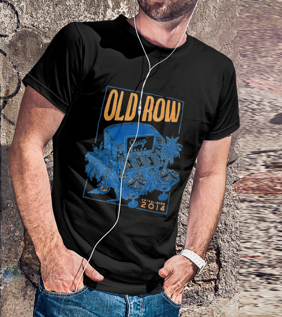 Old Row Swig Tiki Bar Est 2014 T-Shirt