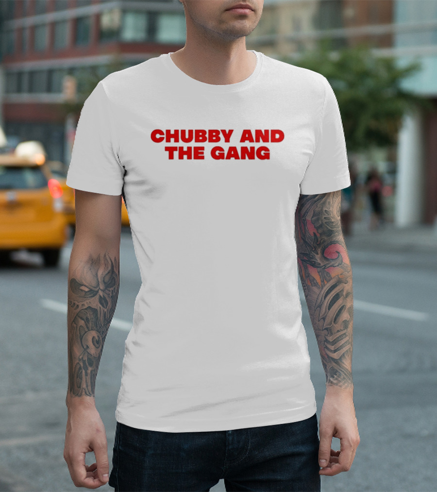 Chubby And The Gang Bold Red T-Shirt