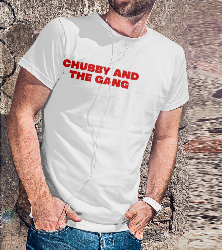 Chubby And The Gang Bold Red T-Shirt