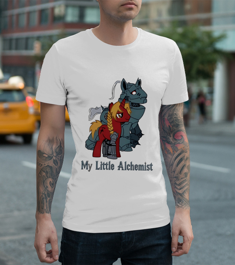 Fullmetal Alchemist My Little Pony Crossover My Little Alchemist T-Shirt