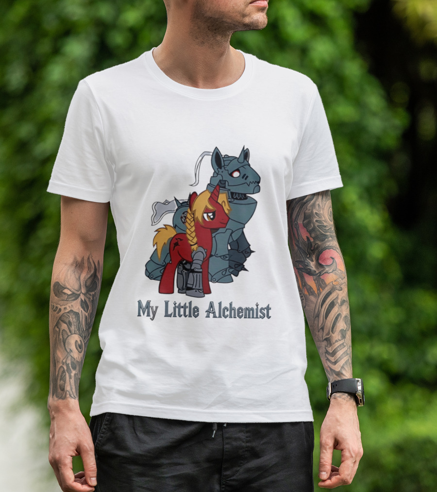 Fullmetal Alchemist My Little Pony Crossover My Little Alchemist T-Shirt
