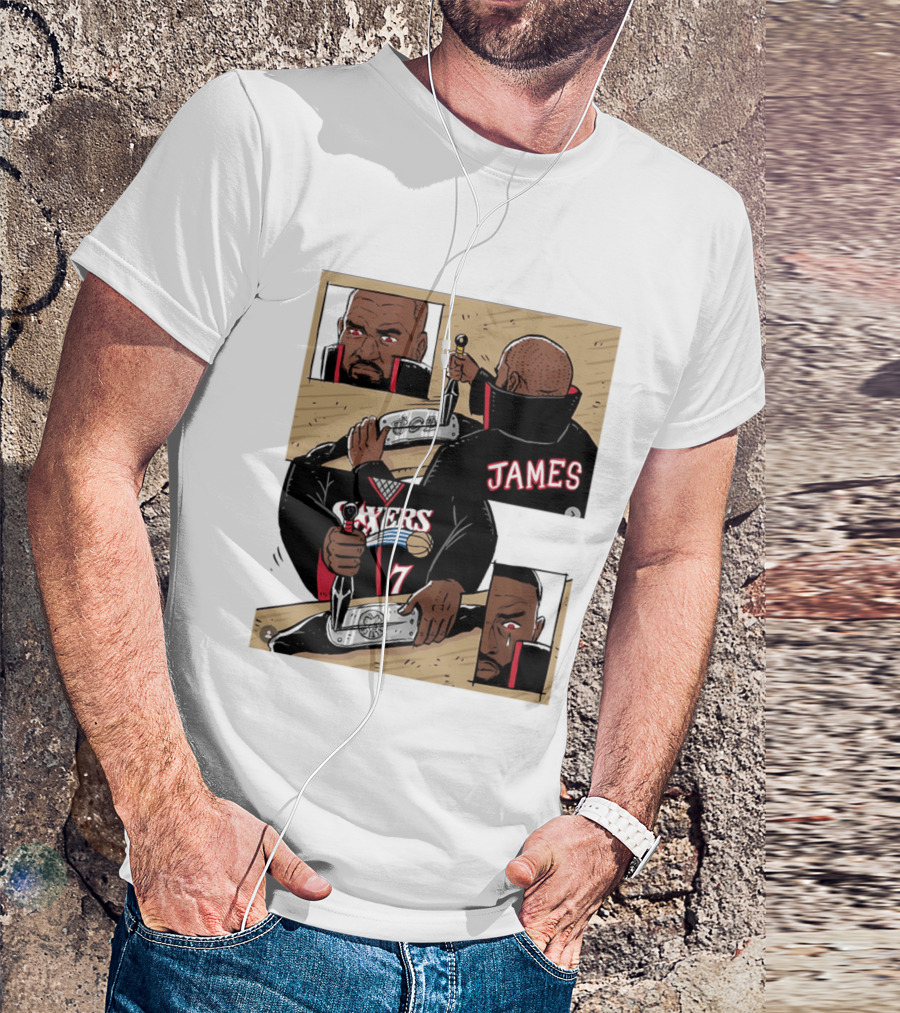 James Sixers 17 Basketball Comic T-Shirt